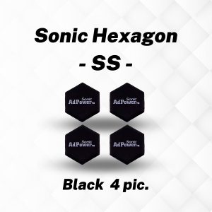 【AdPower Sonic Hexagon】 Available in 2 sizes & 3 colors / Sound quality improvement sheets for audio equipment and musical instruments / Static electricity removal / Supervised by recording engineers / Easy installation
