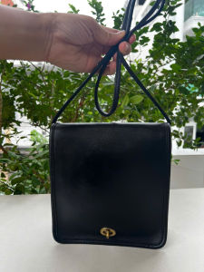Túi 2hand đeo vai đeo chéo mini da miếng COCH aut của Mỹ -T464