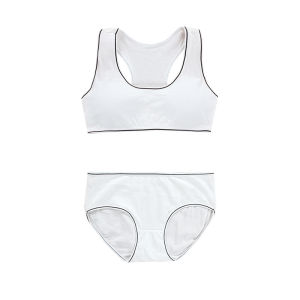 Áo ngực học sinh cấp 2 cấp 3 có mút sét áo lá cho bé tuổi dậy thì quần chip bé gái từ 30-46kg