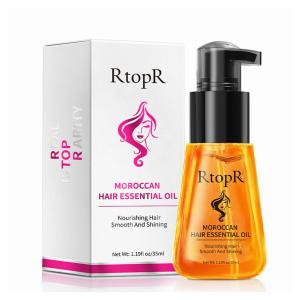 RtopR Moroccan Prevent Hair Loss Product Hair Growth Essential Oil Easy To Carry Hair Care Nursing 35ml
