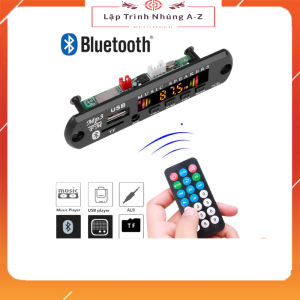 [Lập Trình Nhúng A-Z][G19] Mạch Giải Mã Âm Thanh MP3 WMA Bluetooth 5.0 12V USB TF FM AUX Không Dây Có Điều Khiển Từ Xa