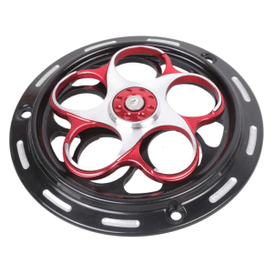 Heat Resistant Motorcycle Engine Cover Aluminum Construction Stylish Cooling Fan Cover Radiator Guard