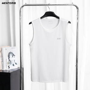 Áo Thun Ba Lỗ Nam MENTORIS Áo Tank Top Nam Chất Coolmax Co Giãn Thoải Mái Mềm Mại Thấm Hút Mồ Hôi Tốt MATT25S001