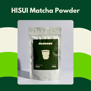 Hisui Matcha Powder by Chaboys (Ceremonial Grade)