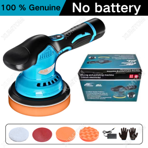 XUMTOM 12V Cordless Polisher 8 Speed Polishing Machine Waxing Machine 800W Mesin Polish Kereta Car Polishing Machine Buffer Sander Car