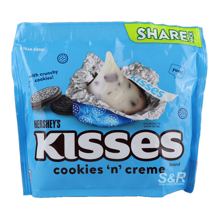 Hershey's Kisses Cookies 'N' Creme 283g | Lazada PH
