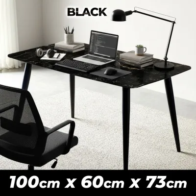 Modern Study Desk Computer Desktop Laptop Table for Working From Home Anti-Slip Student Writing Gaming Desk 2 Sizes