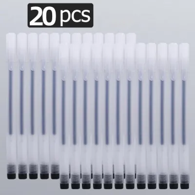 100pcs Ballpen Set 0.5mm Gel Pen Black Sign Pen Students Neutral Pen 3 Colors Ball Pen Set