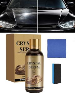 ZOEBER PTZ Crystal Serum 100ML PTZ Cristal Serum - Advanced Graphene Ceramic Coating for Cars 9H Graphene Coating for Auto Car Detailing Gloss Hydrophobicty Anti Scratch (1Pcs)