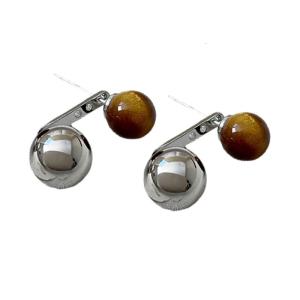 Unique Tigers Eye Stone Earrings Comfortable Tigers Eye Stone Earrings Ear Studs For Daily Commute And Event