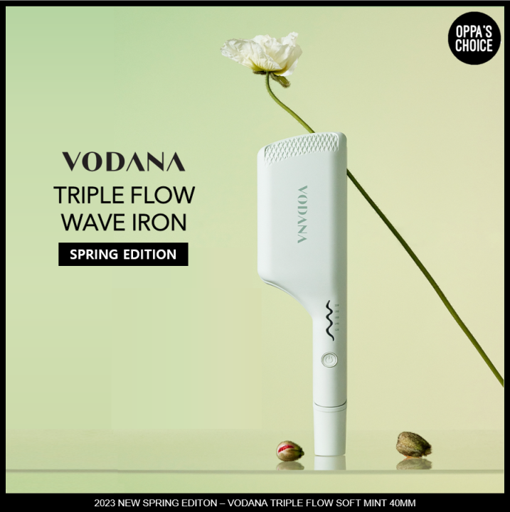 Qoo10] VODANA トリプルフローウェーブアイロン40mmク