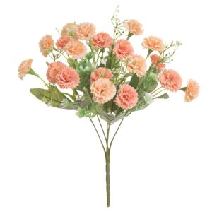 MIRELAE DIY Miniature Lilac Beauty Silk Artificial Flowers Fashion 20-flower Fake Hydrangea Flowers for Wedding and Festival Decoration