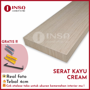 Ambalan Dinding Aesthetic Ukuran 40/60/80X20 TBL 4CM