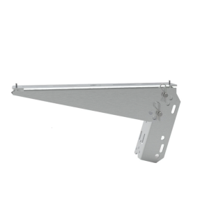 Bảng điều khiển quang điện gắn tường vĩnh viễn dấu ngoặc đơn mỏng chống oxy hóa khung nhôm kế hoạch góc có thể sửa đổi đơn giản