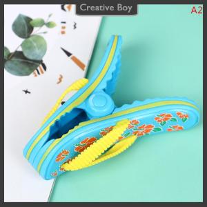 [Creative] Kẹp khăn tắm bãi biển bằng nhựa cho Giường phơi nắng ghế phơi nắng kẹp quần áo trang trí hình động vật