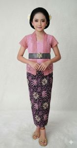 Baju Anak Perempuan Kebaya Anak Brukat Batik Modern Set Kebaya Anak Perempuan Setelan Kebaya Kutubaru Anak Brokat Kebaya Wisuda Anak TK SD Baju Kartini Anak Kebaya Kartini Kebaya Encim Kebaya Bali Set Baju Wisuda Anak 17 Agustus