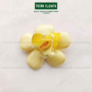 Bunga kuning Gold saku 12pcs 3cm Bunga Hiasan Seserahan aksesoris hampers souvenir