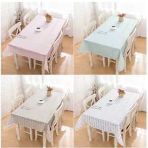 Khăn trải bàn không thấm nước Khăn trải bàn Trang trí Trang trí Bàn MẪU Ô VUÔNG NHỎ BG123