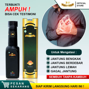 Obat Jantung Paling Ampuh - Jantung Bengkak- Jantung Berdebar Debar - Jantung Koroner - Jantung Lemah dan Lambung - Penyumbatan Pembuluh Darah - Aritmia - Gagal Jantung - Mbiopro Original