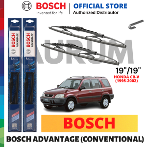 Bosch Advantage Wiper Blade set for Honda CR-V 1995-2002 (19/19) 2pcs