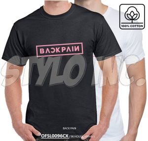 BACKPAIN 100% Cotton Graphic T-Shirt Game Tee Meme Tshirt Cosplay Superlazy Supernua Funny Local Singapore Parody Fun Dri Fit Quick Dry Lazy Nua Super Couple CNY Casual Family Back Pain BLACKPINK Black Pink