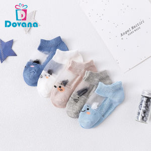 DOVANA 5 Set Kaos Kaki Bayi & Anak Karakter Lucu  0-7 Tahun Baby Kids Socks 01