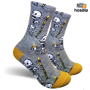 Kaos Kaki Oldschool Motif Skate Merk Panjang Premium - Hosela Project