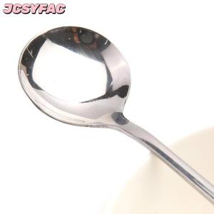JCSYFAC Dài xử lý thép không gỉ muỗng cà phê kem tráng miệng trà Muỗng cho dã ngoại phụ kiện nhà bếp muỗng cà phê đậu