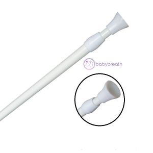 70-120cm Pipa Ajaib Gorden Kolong Dapur/ Tirai Flexible/ Tongkat Gorden Tirai