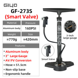 160PSI Bơm Xe Đạp với máy đo Schrader Presta chung MTB xe đạp đường trường bóng áp lực cao cái bơm lốp thép đi xe đạp bơm