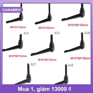 【CANAMEK】 M6 M8 M10 Kẹp Đòn Bẩy Máy Móc Có Thể Điều Chỉnh Khóa Threaded Xử Lý Núm