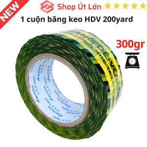 1 Cuộn băng keo hàng dễ vỡ 100yard - 200yard - 300yard - 500yard lõi giấy 5mm rộng 47cm
