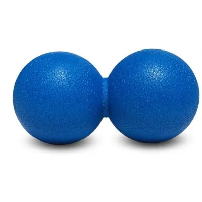 Single / Double Lacrosse Mobility Ball for Physical Therapy Deep Tissue Muscle Massage Tool Peanut Round Shape Yoga Bola Urut Sengal Sakit Otot Bentuk Bulat Kacang