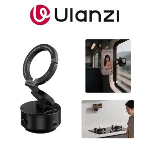 Ulanzi SK-22 Auto Electric Suction Cup Magnetic Phone Holder Car Mount for Mobile Smartphone