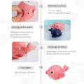 Kissdora Children's bath toys dolphin shape cute swimming toy for baby. 