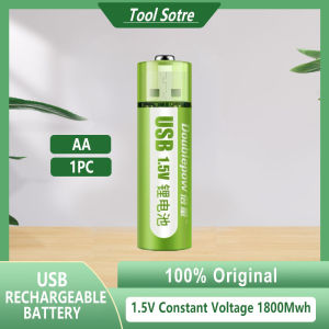 1.5V AA battery 1800mWh USB rechargeable li-ion battery for remote control mouse small fan Electric toy battery high capacity