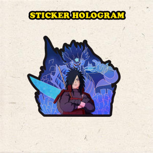 Stiker Hologram Madara ukuran 8 cm
