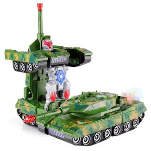 Tank Robot Bump N Go Mainan Anak - Mainan Robot Tank Bisa Berjalan