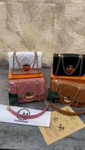 READY TERBARU SELEMPANG PINKO Kualitas Lokal Bagus ORIGINAL BRAND LOCAMODE Include Cover Bag Bill Uk.19x14cm Bahan kulit tebal & lembut Inside full puring & ada embose LOCAMODE