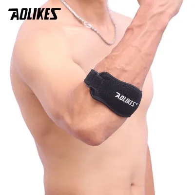 Băng Elbow Đai Cuốn Khuỷu Tay Cùi Chỏ Aolikes 7949 Có Đệm Hơi Silicone Hổ Trợ Vận Động Thể Thao Tập Gym Chính Hãng