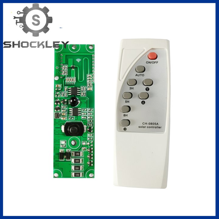 Shockley 3.2V3.7V optical control radar human body induction solar lamp ...