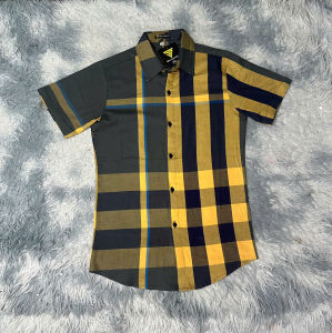 Áo sơ mi nam tay ngắn chất đũi thiết kế phối loang màu in họa tiết vải dày thoáng mát 3 màu mẫu mới cao cấp giá rẻ