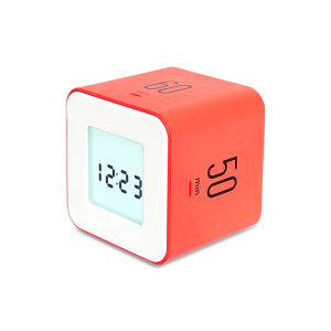mooas Multi Cube Timer/Rotating Timer Simple Operation Clock & Timer Digital timer Study timer Workout timer