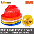 Helm proyek safety merek harmit. 
