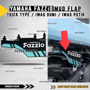 Heavy Duty Thick Mudflap for Yamaha Fazzio Black Cyan Road Splash Protection iwas dumi iwas putik