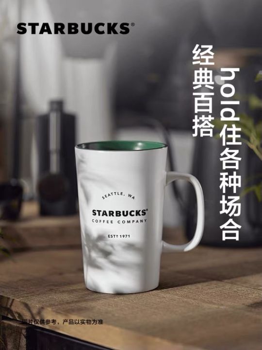 Starbucks%20Classic%20Heritage%20Ceramic%20Mug%20White%201971%20Coffee%20Cup%20Genuine%20-%20Image%205