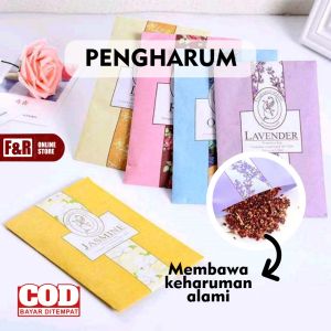 Pengharum Lemari Pakaian Baju Pewangi Ruangan Kamar Mandi Toilet Parfum Mobil Gantung Kertas Murah