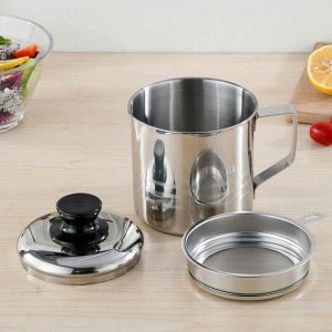 FOREVER - OIL POT PENYARING MINYAK WADAH MINYAK 1.3 LITER BAHAN STAINLESS