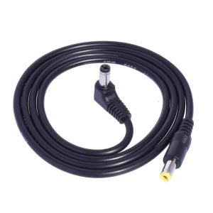 100cm Length Power Cable Wire 20AWG 5.5x2.5mm to 5.5x2.1mm Male to Male Connector Adapter Cord for Electronics
