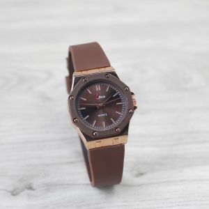 Jam tangan Wanita GV TECH 004 tali rubber/silicon analog original